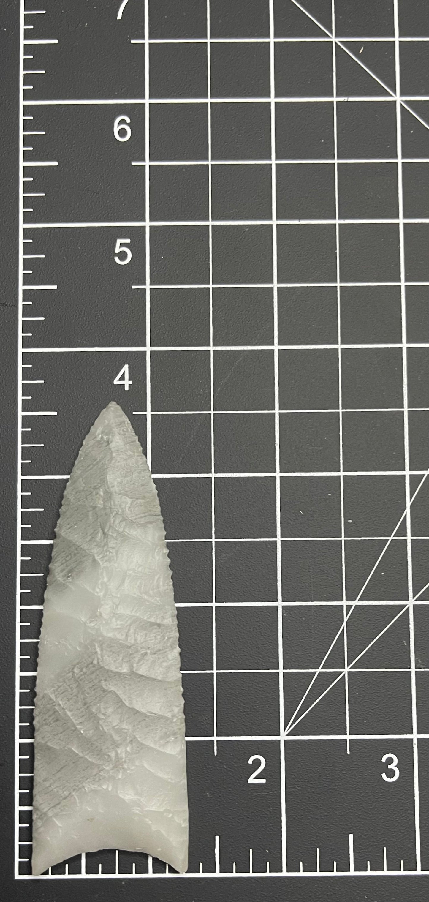 Novaculite arrowhead
