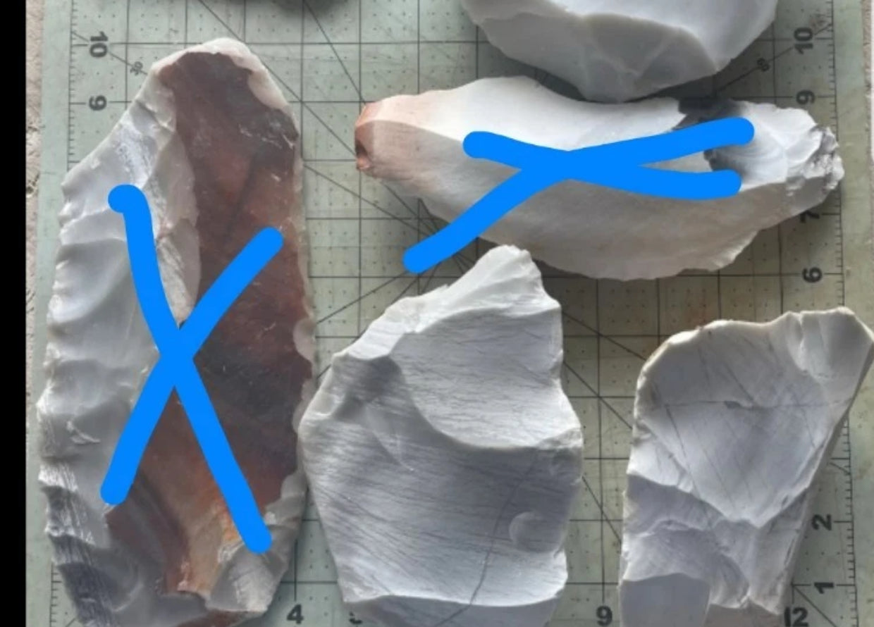 Novaculite bifaces 4