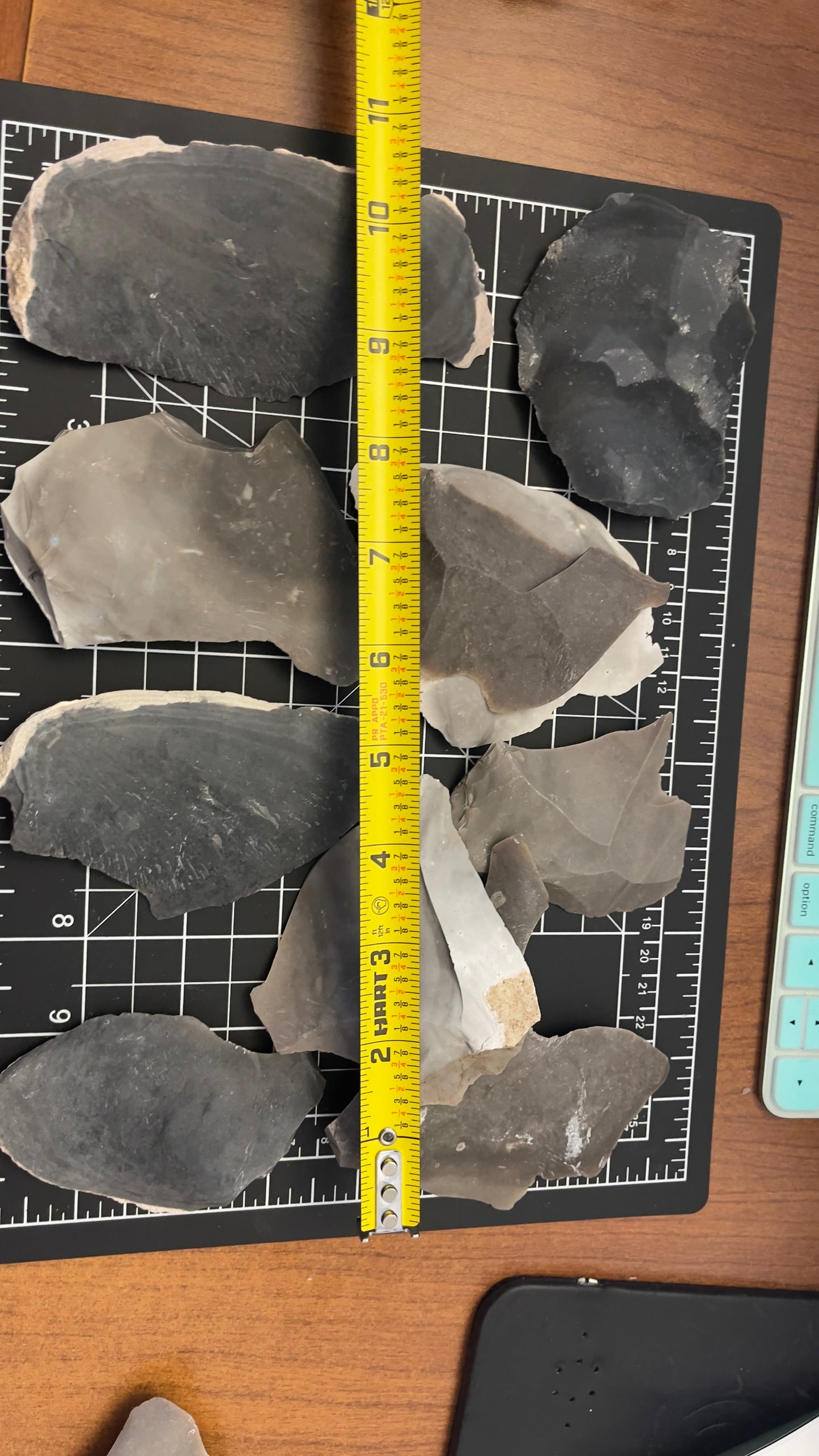 3lbs of Heat treated Georgetown flint flakes