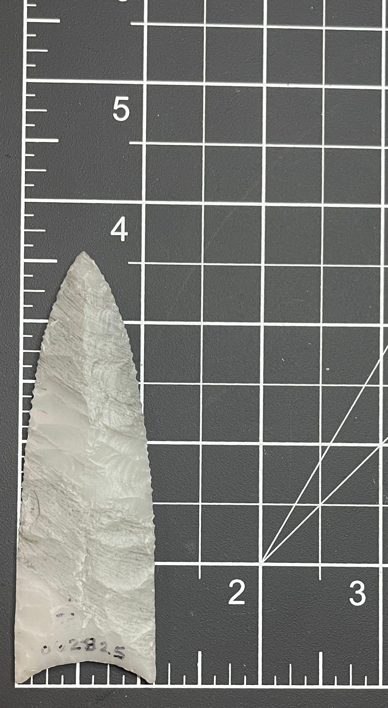 Novaculite arrowhead