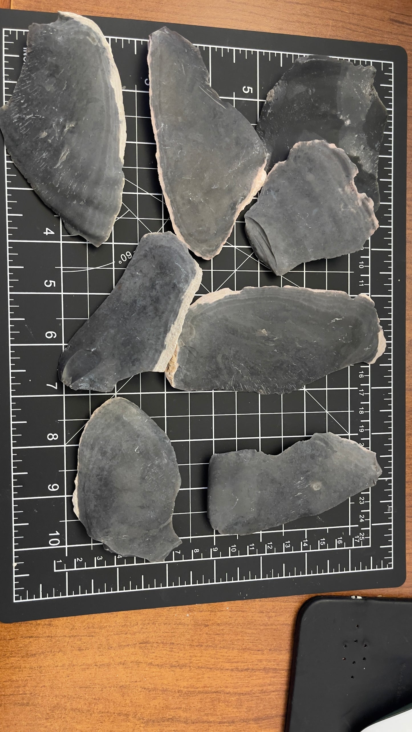 3lbs of Heat treated Georgetown flint flakes