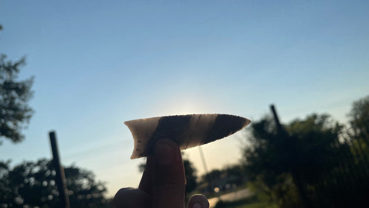 Novaculite arrowhead